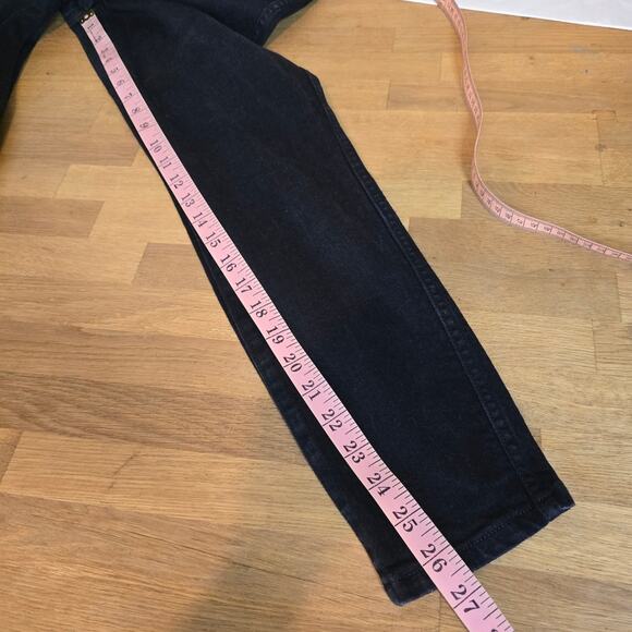 Spanx Women's Black Skinny Jeans 20278R M / 6-8 Stretch Fitted - Picture 11 of 12